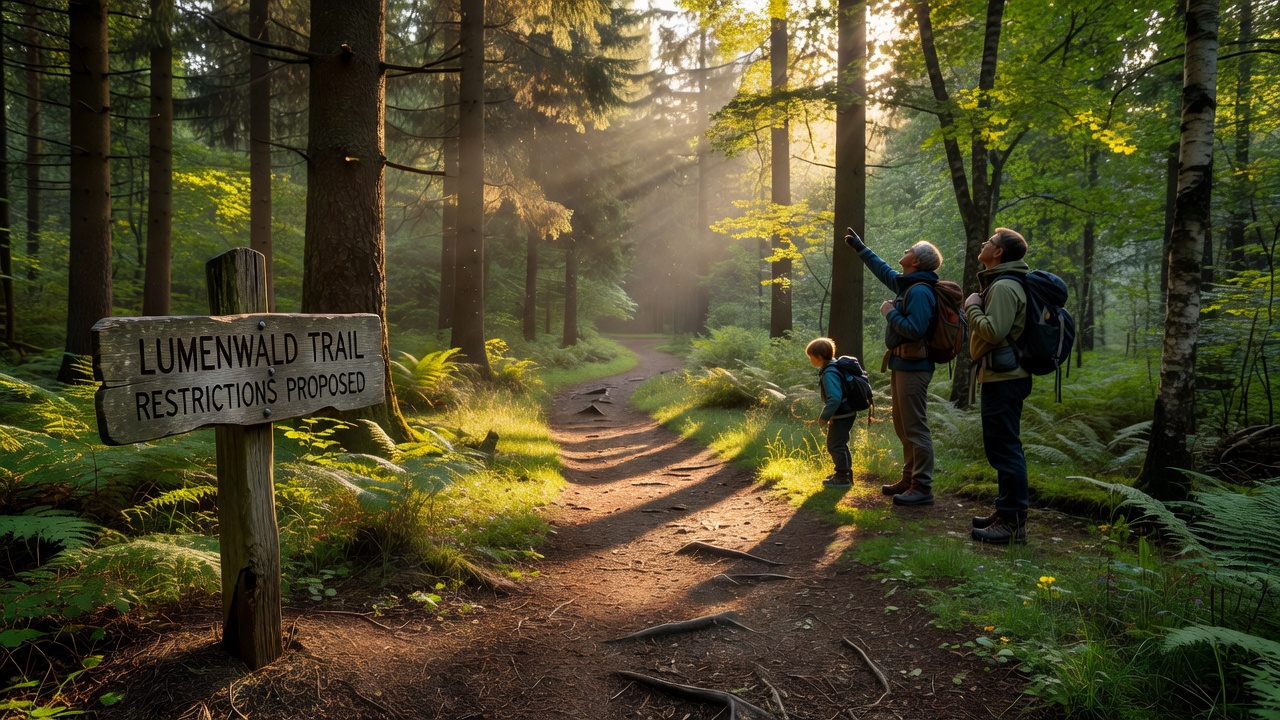 Lumenwald Trail Restrictions Proposed to Protect Forest Light